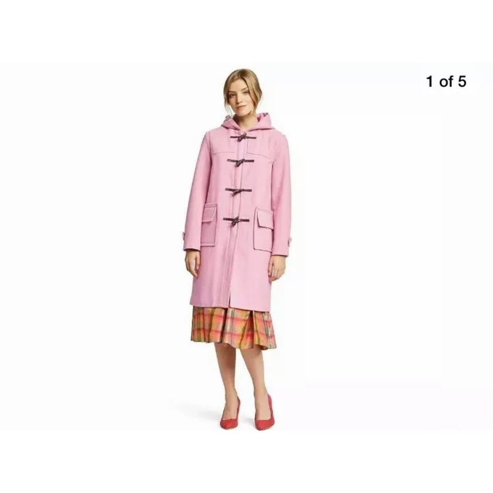 Target 20th Anniversary-Isaac Mizrahi Pink Coat